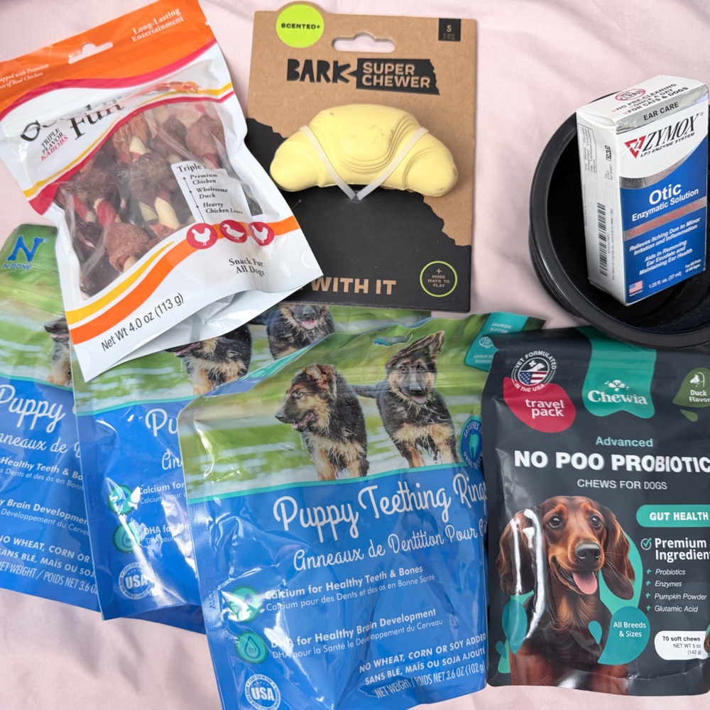 Assorted Dog Treats and Chews